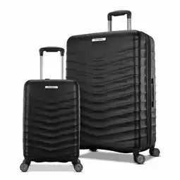 Costco Samsonite Precision DLX 2 Piece Hardside Expandable Spinner Luggage Set in 2 Colours offer
