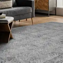 Costco Wyatt & Ash Washable Area Rug in 2 Designs, 183 x 274 cm offer
