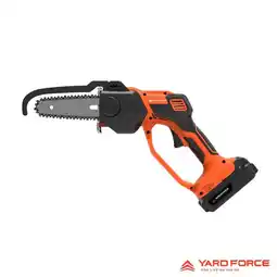 Costco Yard Force 20V 12cm Mini Chainsaw + 20V (2Ah) Battery & Charger Bundle offer