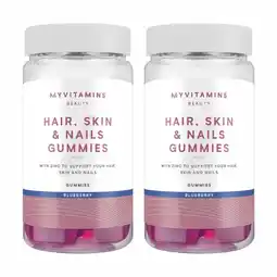 Costco MyVitamins Hair, Skin & Nails Gummies, Blueberry, 2 x 120 Count offer