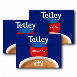 Costco Tetley Original Tea Bags, 3 x 240 Pack offer