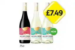Londis Jacob's Creek Red, White offer