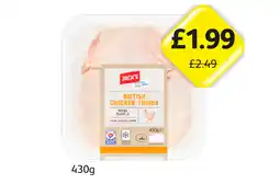 Londis Jack's British Chicken Thighs offer