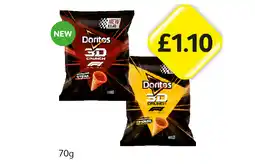 Londis Doritos 3D Crunch Sizzling Steak, Nacho Cheese offer
