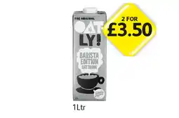 Londis Oatly Barista Edition offer