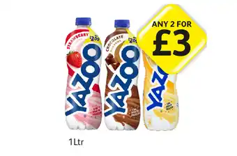Londis Yazoo Strawberry, Chocolate, Banana offer