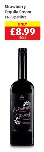 Aldi Strawberry Tequila Cream offer