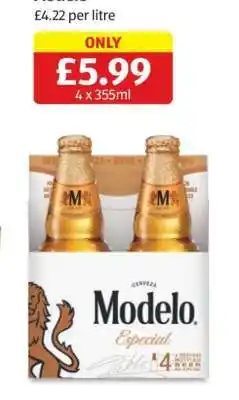 Aldi Modelo Especial offer