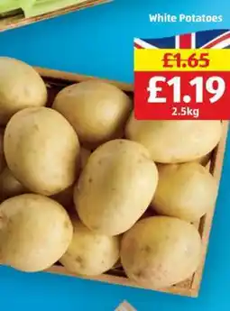 Aldi White Potatoes offer