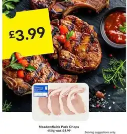 SuperValu Meadowfields Pork Chops offer