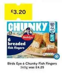 SuperValu Birds Eye 6 Chunky Fish Fingers offer