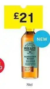 SuperValu Roe & Co Blended Irish Whiskey offer