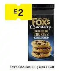 SuperValu Fox's Cookies offer
