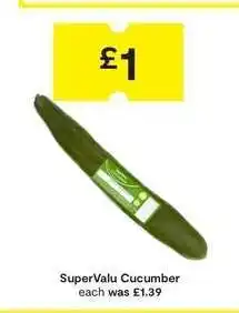 SuperValu SuperValu Cucumber offer