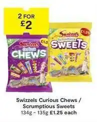 SuperValu Swizzels Curious Chews / Scrumptious Sweets offer