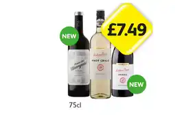 Londis Lemas del Marques Rioja, Andrew Peace Pinot Grigio, Shiraz offer