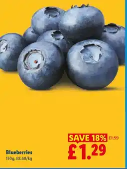 Lidl Blueberries offer