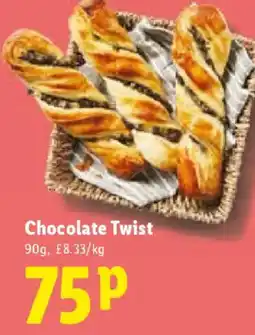 Lidl Chocolate Twist offer