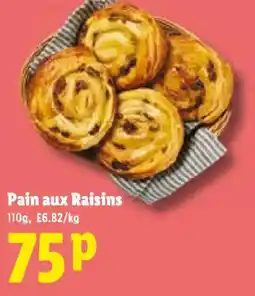 Lidl Pain aux Raisins offer
