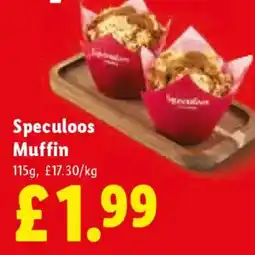 Lidl Speculoos Muffin offer