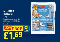 Lidl MILBONA Halloumi offer
