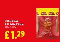 Lidl SNACK DAY XXL Salted Sticks offer