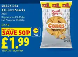 Lidl SNACK DAY XXL Corn Snacks offer