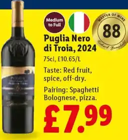 Lidl Puglia Nero di Troia, 2024 offer