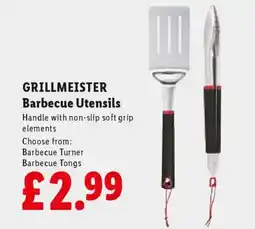 Lidl GRILLMEISTER Barbecue Utensils offer