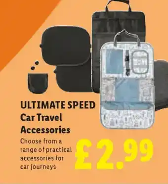 ULTIMATE SPEED Car Travel Accessories
