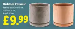 Lidl Outdoor Ceramic offer