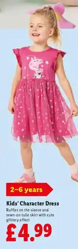 Lidl Kids' Character Dress offer