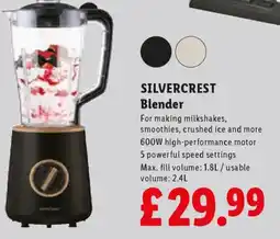 Lidl SILVERCREST Blender offer