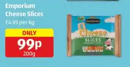 Aldi Emporium Cheese Slices offer