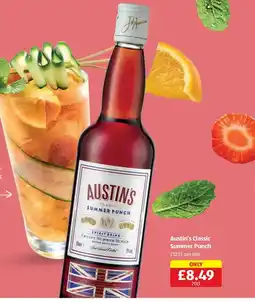 Aldi Austin's Classic Summer Punch offer