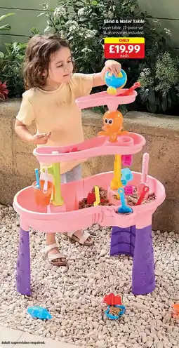 Aldi Sand & Water Table offer