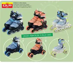 Aldi Children's Inline Skates offer
