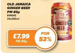 Bestway Old Jamaica ginger beer offer