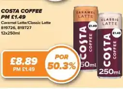 Bestway Costa coffee offer