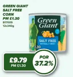 Bestway Green giant salt free corn offer