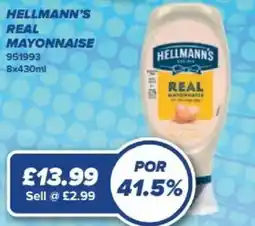Bestway Hellmann's Real mayonnaise offer