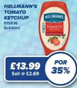 Bestway Hellmann's Tomato ketchup offer
