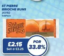 Bestway St Pierre brioche buns offer
