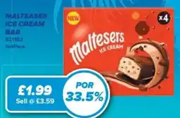 Bestway Malteaser ice cream bar offer
