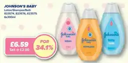Bestway Johnson's baby offer