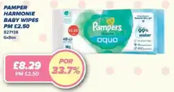 Bestway Pamper harmonie baby wipes offer