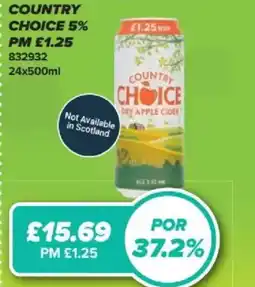 Bestway Country Choice 5% offer