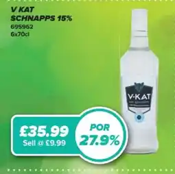 Bestway V KAT Schnapps 15% offer