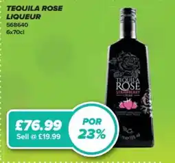Bestway Tequila Rose liqueur offer
