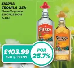 Bestway Sierra Tequila 35% offer